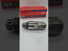 Válvula de relevo da escavadeira