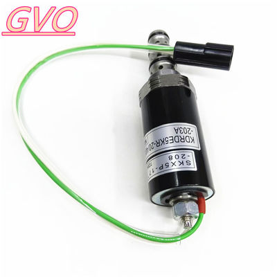 KDRDE5KR-20 40C07-203A válvula de solenoide para Kobelco SK60-3 SK200-2