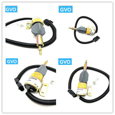 3935430 Peças de escavadeira Motor Cummins 6BT válvula de solenoide de corte de óleo dispositivo de interrupção de chama 3935432 SA-4755-24