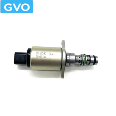 TM90501 Peças de escavadeira Sany SY135/205/195/215/245/365 Bomba hidráulica válvula solenoide de redução de pressão proporcional