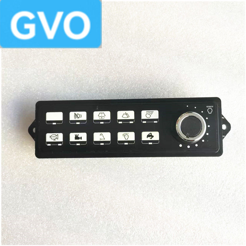 XCMG 215 conjunto de botão de aceleração 803689877 803699785 XCMG caixa de interruptores de escavadeira painel 312703170