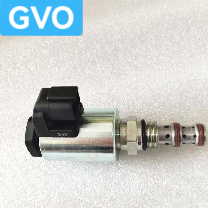 XCMG200 XE60 75 80 150 215 230 2510510 Peças de escavadeira Tanque de combustível Sensor de válvula solenoide Escavadeira Piloto Bloqueio de segurança Rotativa válvula solenoide bobina bobina de válvula solenoide núcleo